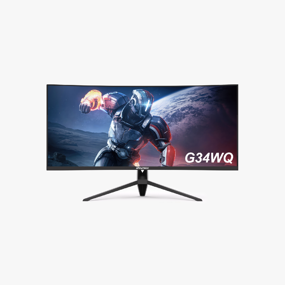 34インチ LCD G34WQ 曲面 UHD HVA 165Hz ゲーミングモニター