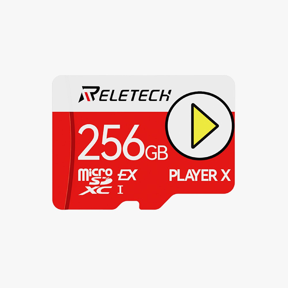 Reletech MicroSDXC™ PLAYER X UHS-I メモリーカード