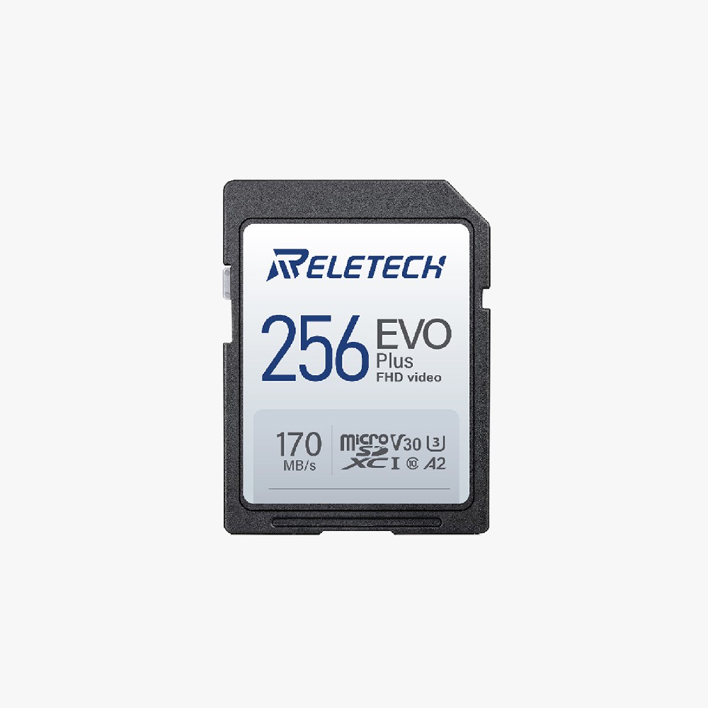 Reletech MicroSDXC™ UHS-I シルバーメモリーカード