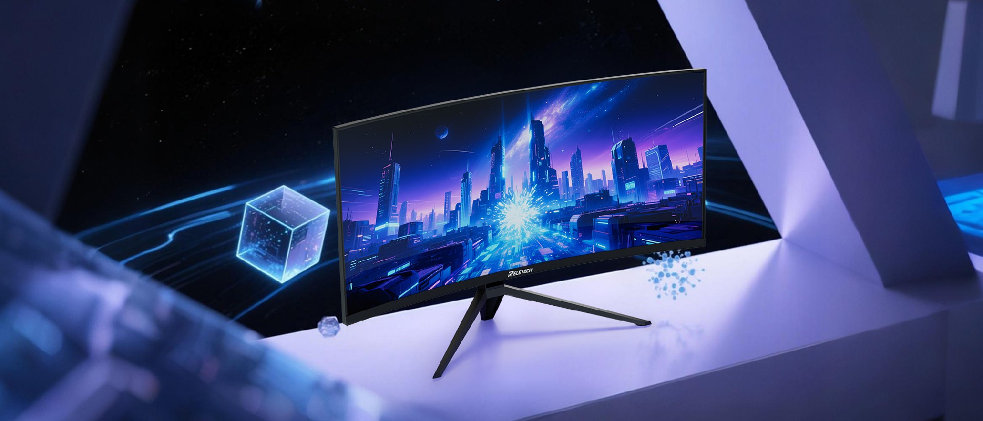34インチ LCD G34WQ 曲面 UHD HVA 165Hz ゲーミングモニター